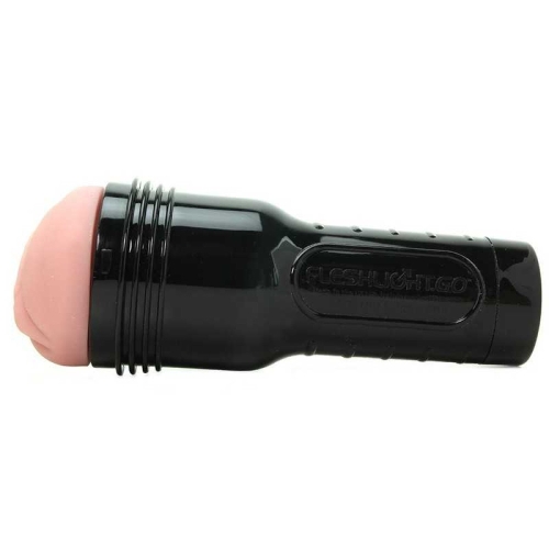 Мастурбатор в колбе вагина из киберкожи телесного цвета Fleshlight - 3