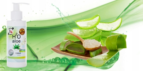 Лубрикант заспокійливий з алое віра на водній основі Lovestim Stim H2O Aloe 150 мл - 2