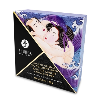 Лікувальна сіль для ванни з ароматом екзотичних фруктів Shunga Moonlight Bath-Exotic Fruits (75 гр) Шунга