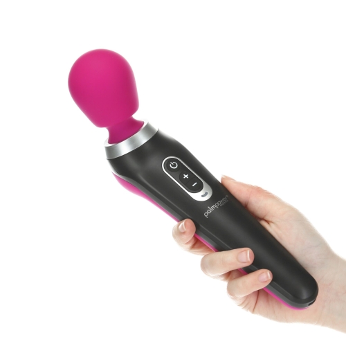 Мощный вибромассажер водонепроницаемый с плавной регулировкой Swan PalmPower Extreme розовый - 3
