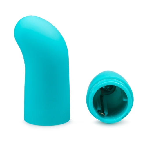 Міні вібратор для точки G бірюзового кольору Easytoys - 3