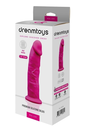 Фалоімітатор реалістичний на рожевий присоску Dreamtoys Real Love - 5