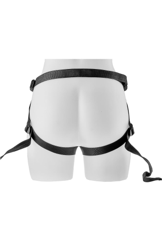 Ремінний страпон Жіночий чорний BLAZE HARNESS WITH DILDO - 4