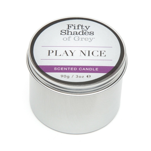 Массажная ароматическая свеча с ароматом ванили Fifty Shades of Gray Play Nice Vanilla Candle 90 г - 2