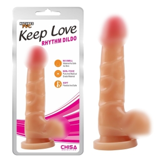 Фалос на присоску реалістичний тілесний CHISA Keep Love Rhythm Dildo