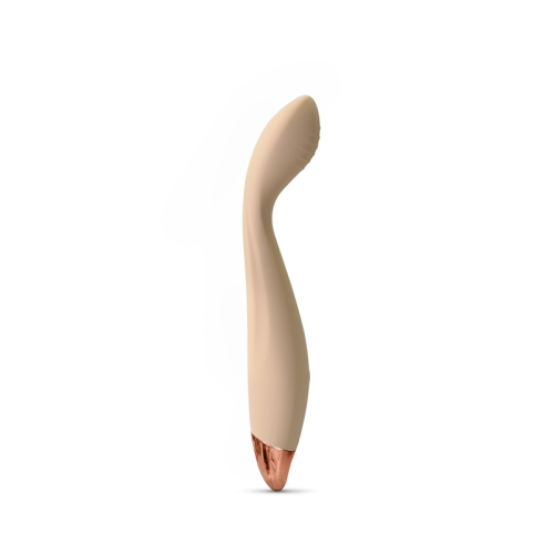 Вібратор для стимуляції точки G та клітора жовтий Sweet Em Velvet Lure - 1
