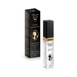 Стимулюючий блиск для губ з ароматом полуниці Plaisirs Secrets Stimulating Oral Gloss Baiser Brulant (7 мл)