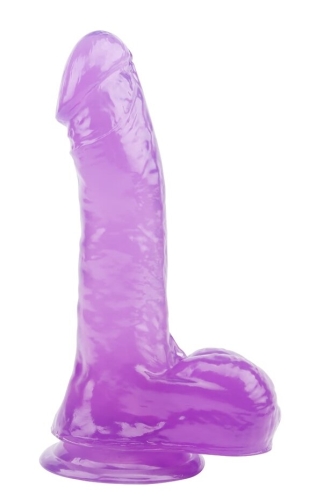 Фалоімітатор реалістичний на присоску фіолетовий CHISA 7.5 Inch Dildo - 2