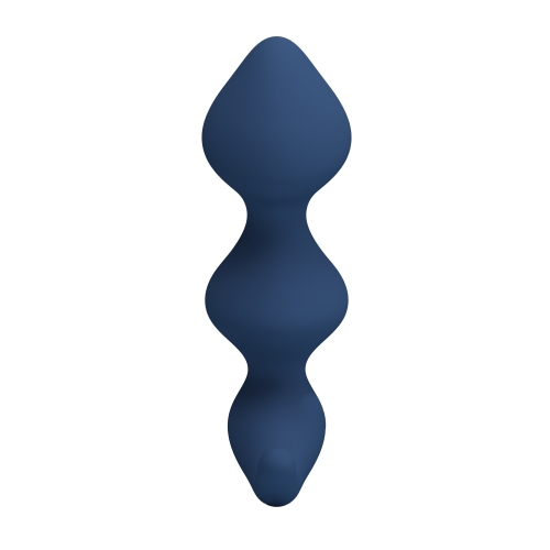 Масажер простати рельєфний силіконовий синій LYBAILE MR.PLAY David Silicone Prostate Massager - 4