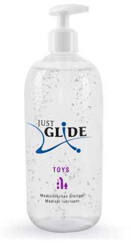 Лубрикант для секс игрушек на водной основе Just Glide Toy Lube 500 мл - 1