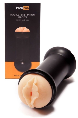 Мастурбатор двойной вагина и анус Pornhub Double Penetration Stroker - 4