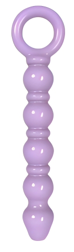 Анальні намисто фіолетового кольору Meleon Anal Beads - 2