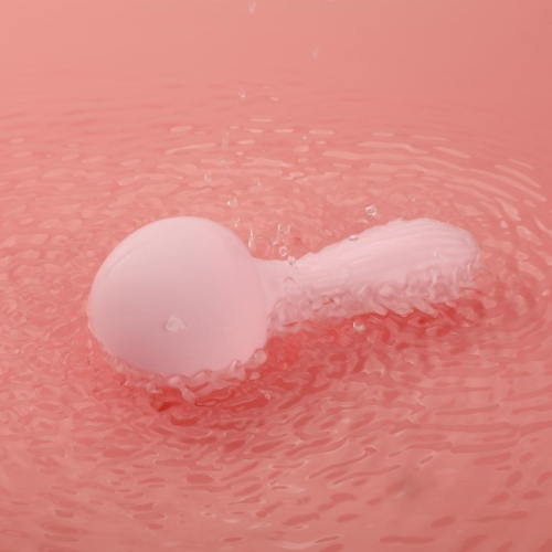 Вібромасажер стимулятор клітора та інтимних зон рожевий OTOUCH Mushroom - 5