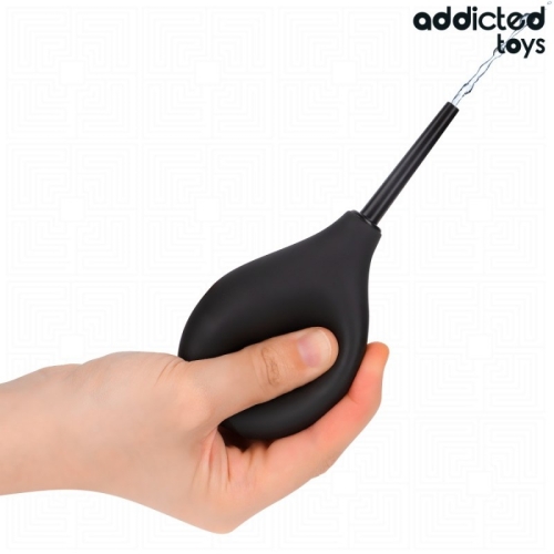 Анальная клизма черная Addicted Toys Travel Anal Cleaner 160 мл - 3