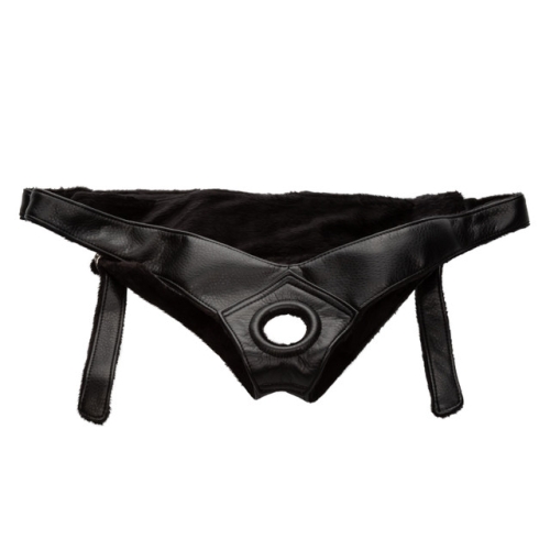 Трусики для страпону чорного кольору Universal Love Rider Platinum Harness - 5