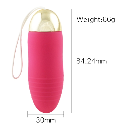 Вагинальное виброяйцо с пультом ДУ розового цвета Sexy desires Remote egg - 2