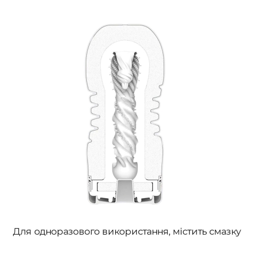 Мастурбатор для пеніса з інтенсивною стимуляцією головки Tenga Premium Rolling Head Cup - 6