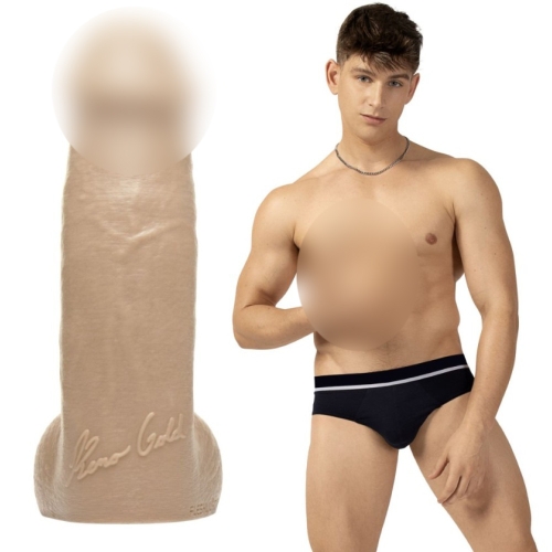 Фаллоимитатор реалистичный порноактера Reno Gold бежевого цвета Fleshlight Fleshjack - 1