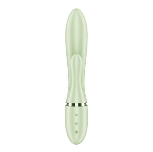 Вибратор-кролик с жемчужным массажем салатовый Satisfyer Pearl Bunny 2 Light Green - 4