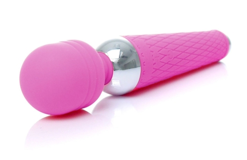 Вібромасажер пульсатор Ванд фіолетового кольору BOSS of TOYS Massager Power Wand - 5