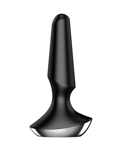 Анальна вібропробка чорна Satisfyer Plug-ilicious 2 - 2