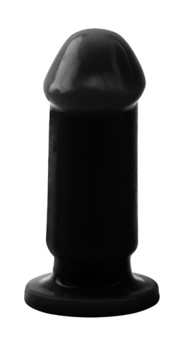 Анальний плаг на присоску реалістичний чорний Chisa Evil Dildo Plug S - 3