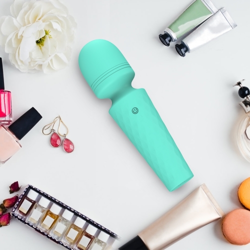 Міні-вібратор мікрофон бірюзовий Every Night Toys Sharon 10 режимів вібрації - 7