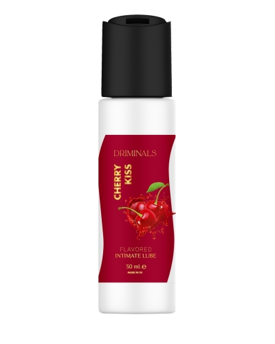 Оральный лубрикант со вкусом вишни Driminals Kiss Cherry 30 мл - 1