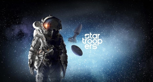 Анальная вибропробка с дистанционным пультом управления черная DreamToys Startroopers Venus - 10