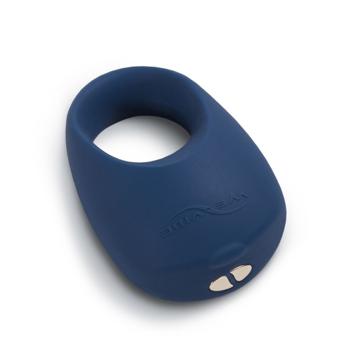 Эрекционное смарт виброкольцо синего цвета We Vibe Pivot - 3