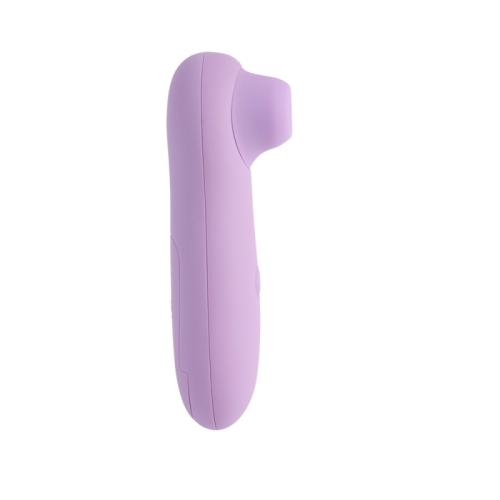 Вакуумный клиторальный стимулятор фиолетового цвета Chisa Irresistible Big - 3