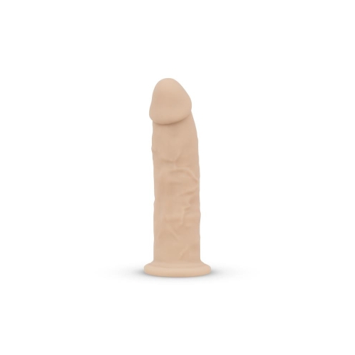 Фаллоимитатор реалистичный на присоске бежевого цвета EasyToys Fantasy Deluxe длина 150 мм - 2