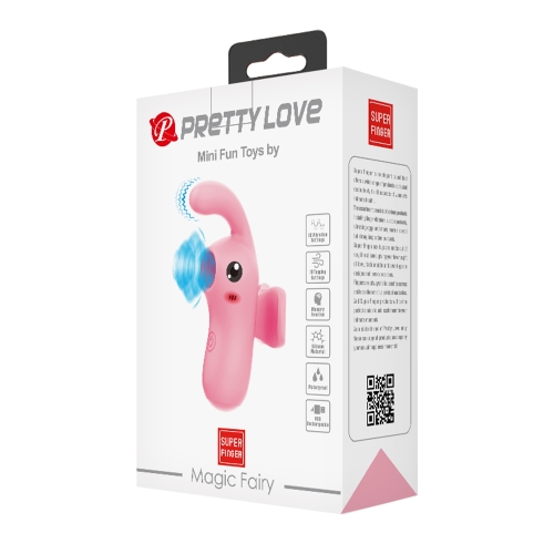 Стимулятор для клітора на палець рожевий Lybaile Pretty Love Magic Fairy - 10