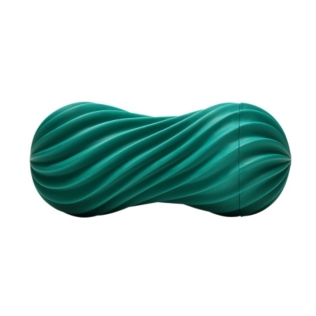 Мастурбатор зеленого цвета Tenga Flex Fixxy 
