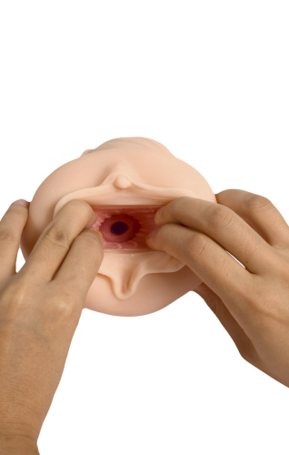 Мастурбатор вагина телесного цвета Xise Olive Pussy Stroker - 3