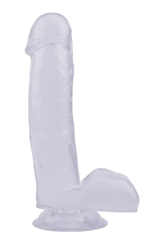 Фалоімітатор реалістичний на присоску прозорий CHISA 7.0 Inch Dildo - 2