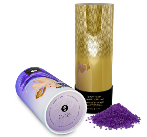 Сіль Мертвого моря для ванни з ароматом екзотичних фруктів Shunga Oriental Bath Salts 500 г - 4