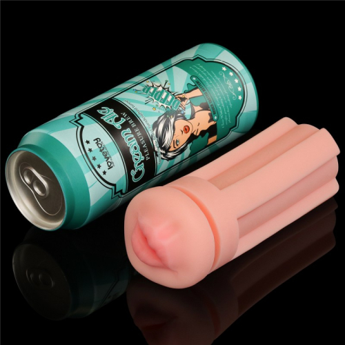 Мастурбатор ротик для мужчин телесного цвета Lovetoy Cream Ale - 2