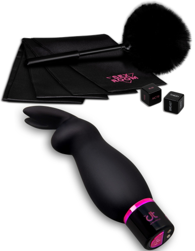 Набір секс іграшок для секс ігор чорно-рожевого кольору Dream Toys Sex Room Raunchy 6 предметів - 2