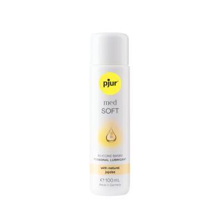 Лубрикант на силиконовой основе pjur MED Soft glide 100 мл для очень сухой и чувствительной кожи вагинальный (Пьюр, Пджюр)
