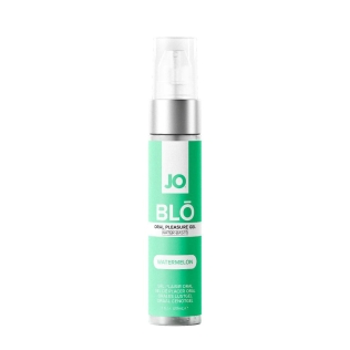 Оральный лубрикант на водной основе со вкусом арбуза System JO BLO - Watermelon 30 мл 