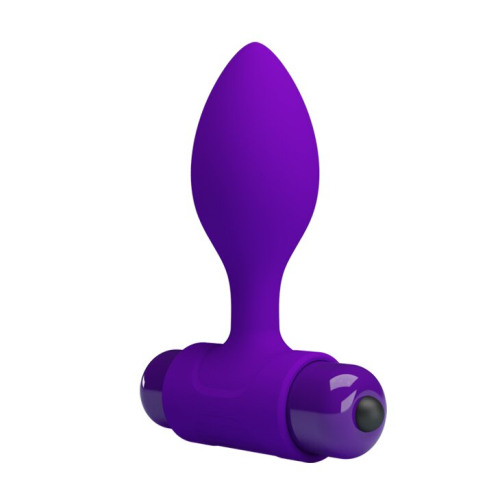 Анальная вибропробка силиконовая Pretty Love Vibro but plag BI-040077-1 - 3