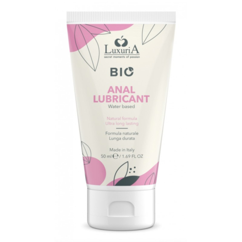 Натуральный лубрикант для анальных отношений на водной основе Intimateline Luxuria Bio Anal Lubricant 50мл - 1