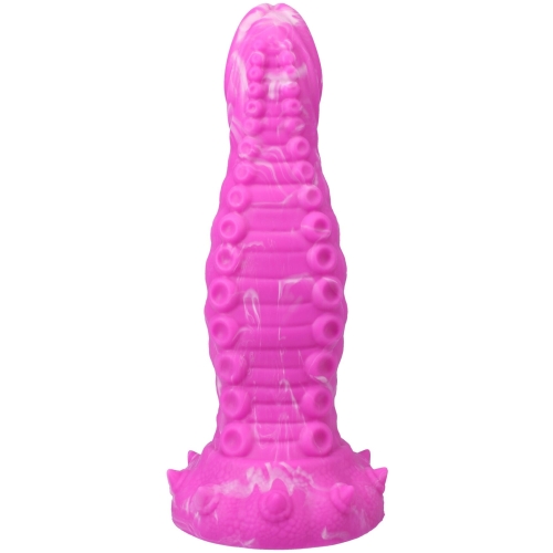 Фэнтезийный фаллоимитатор на присоске розовый Doc Johnson Vac-U-Lock x Fantasy Fuckers Tentacled Traveler - 3