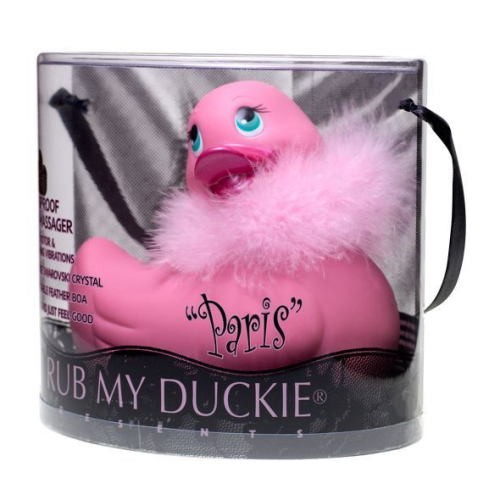 Вібратор-качечка для клітора водонепроникний I Rub My Duckie-Paris Pink - 3