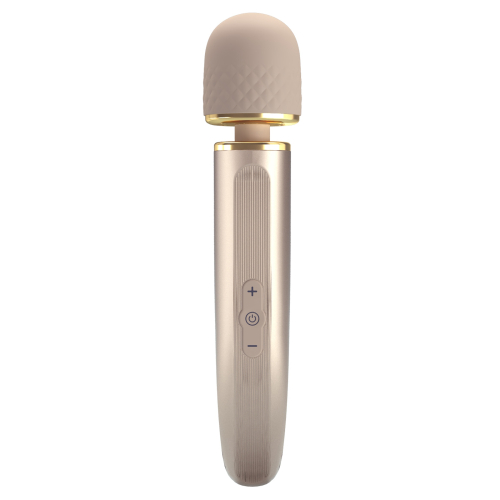 Вібромасажер золотистий мікрофон Lybaile PRETTY LOVE Interesting Massager Gold - 4