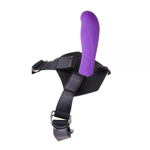 Страпон на ремнях силиконовый Amor Strap-On - 2