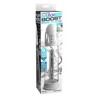 Помпа вакуммная на член белая Pipedream Pump Worx Max Boost Pro Flow 