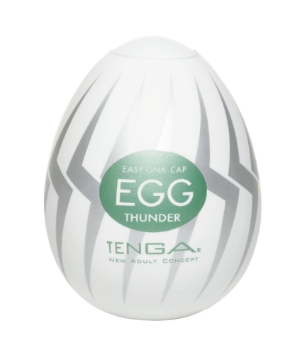 Мастурбатор яйцо для пениса TENGA Тенга EGG THUNDER - 1
