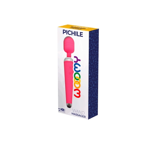 Вибромассажер Ванд розового цвета Wooomy Pichile - 2